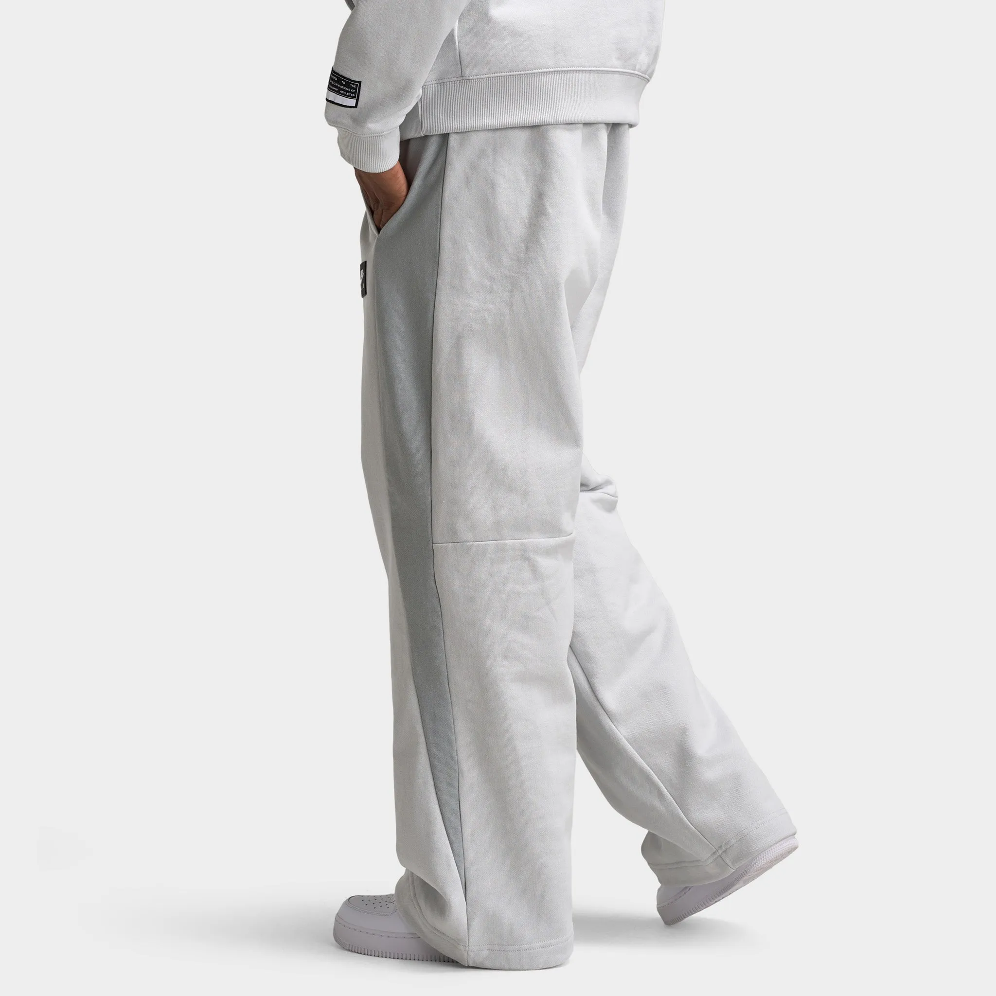 Mens Nike Nike Air Fleece Pants Photon Dust / Light Smoke Grey - Hyper Royal