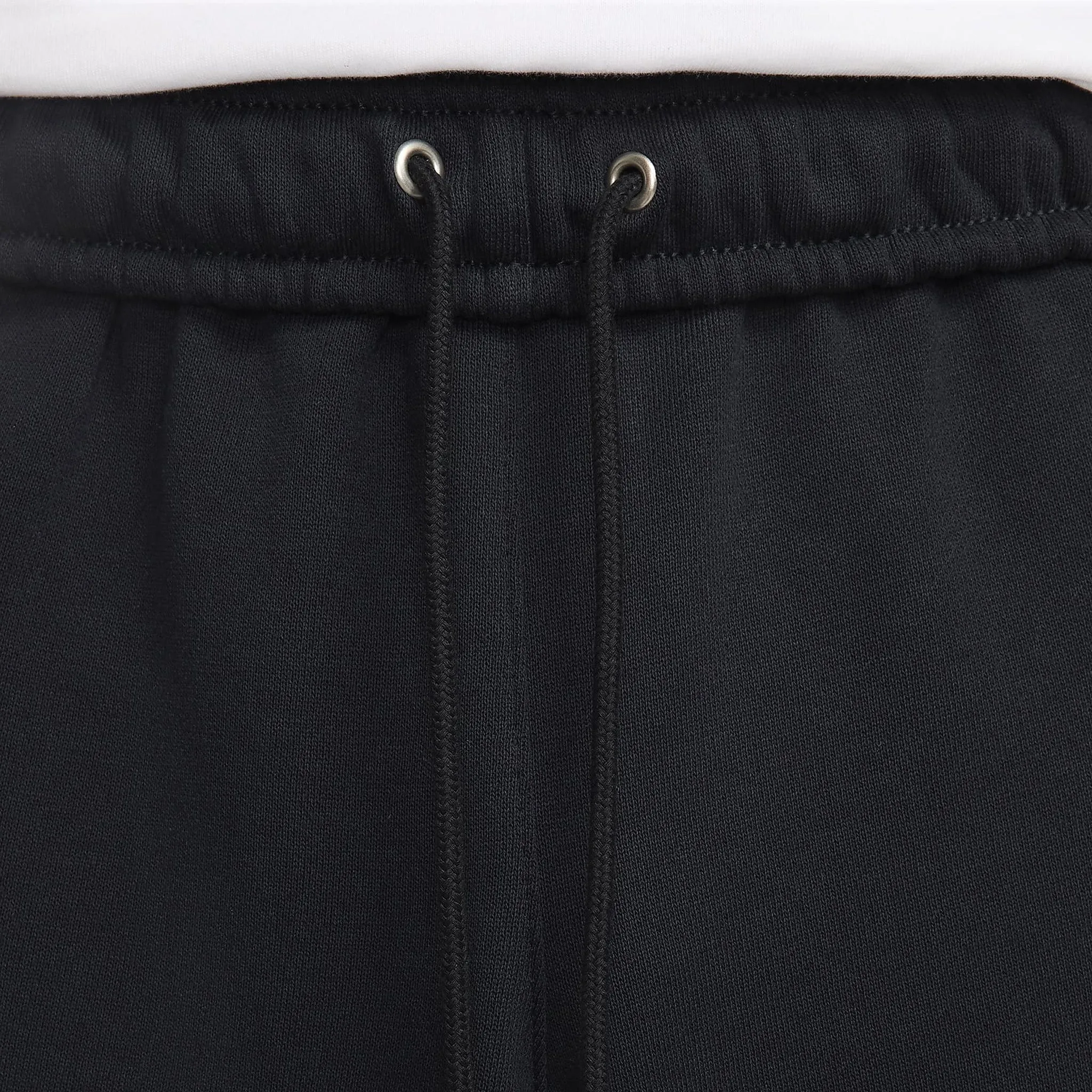 Mens Nike Nike Club Fleece French Terry Oversized Pants Black / White