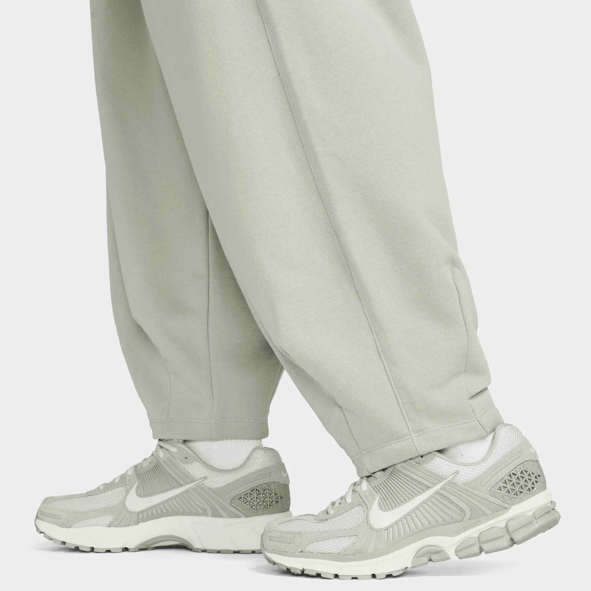 Mens Nike Nike Club Fleece French Terry Oversized Pants Jade Horizon / White