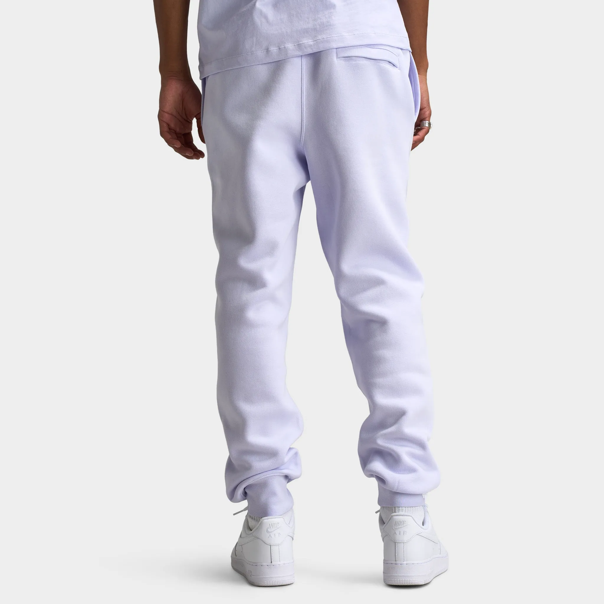 Mens Nike Nike Club Fleece Joggers Amethyst Tint - White