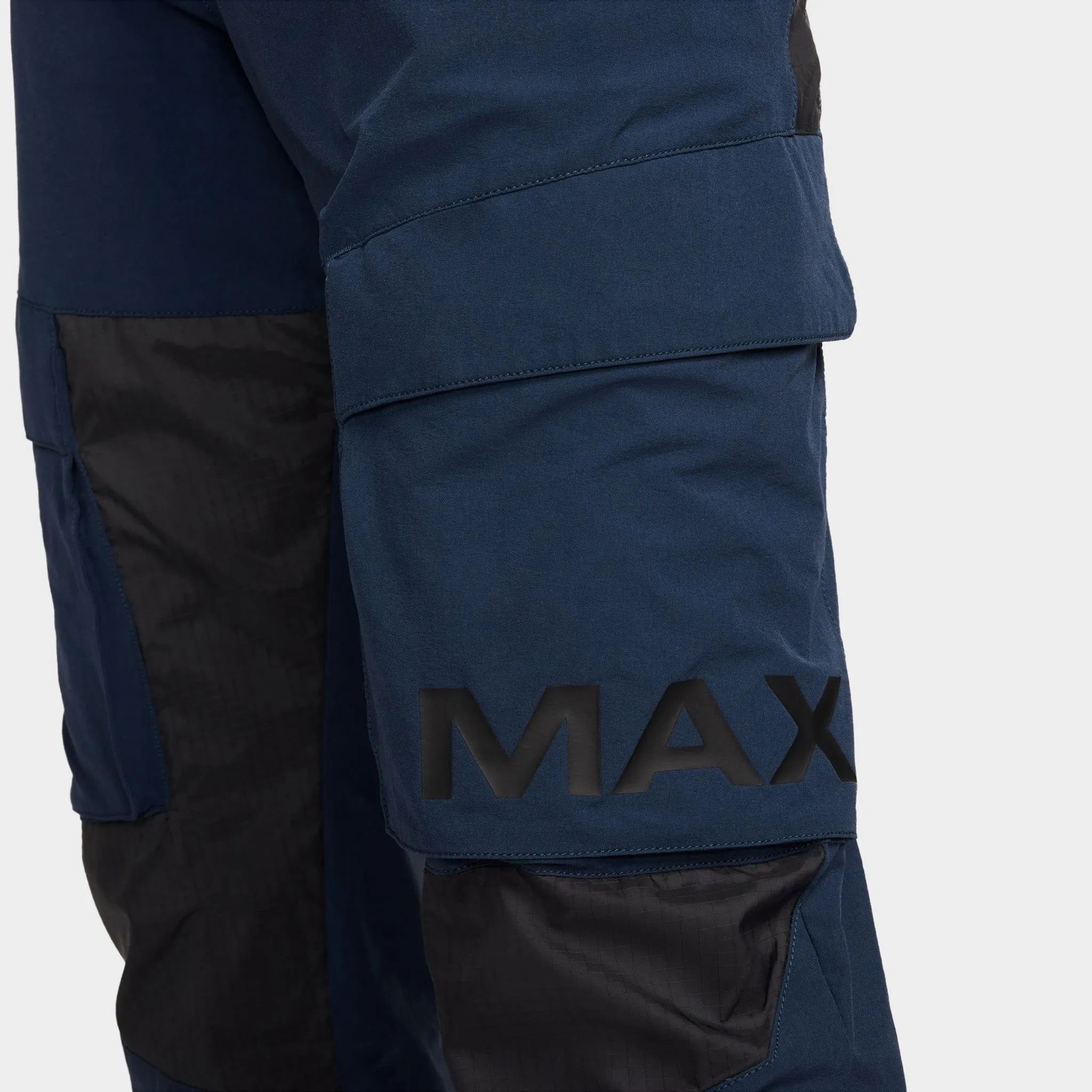 Mens Nike Nike Sportswear Air Max Woven Cargo Pants Armory Navy / Dk Smoke / Black