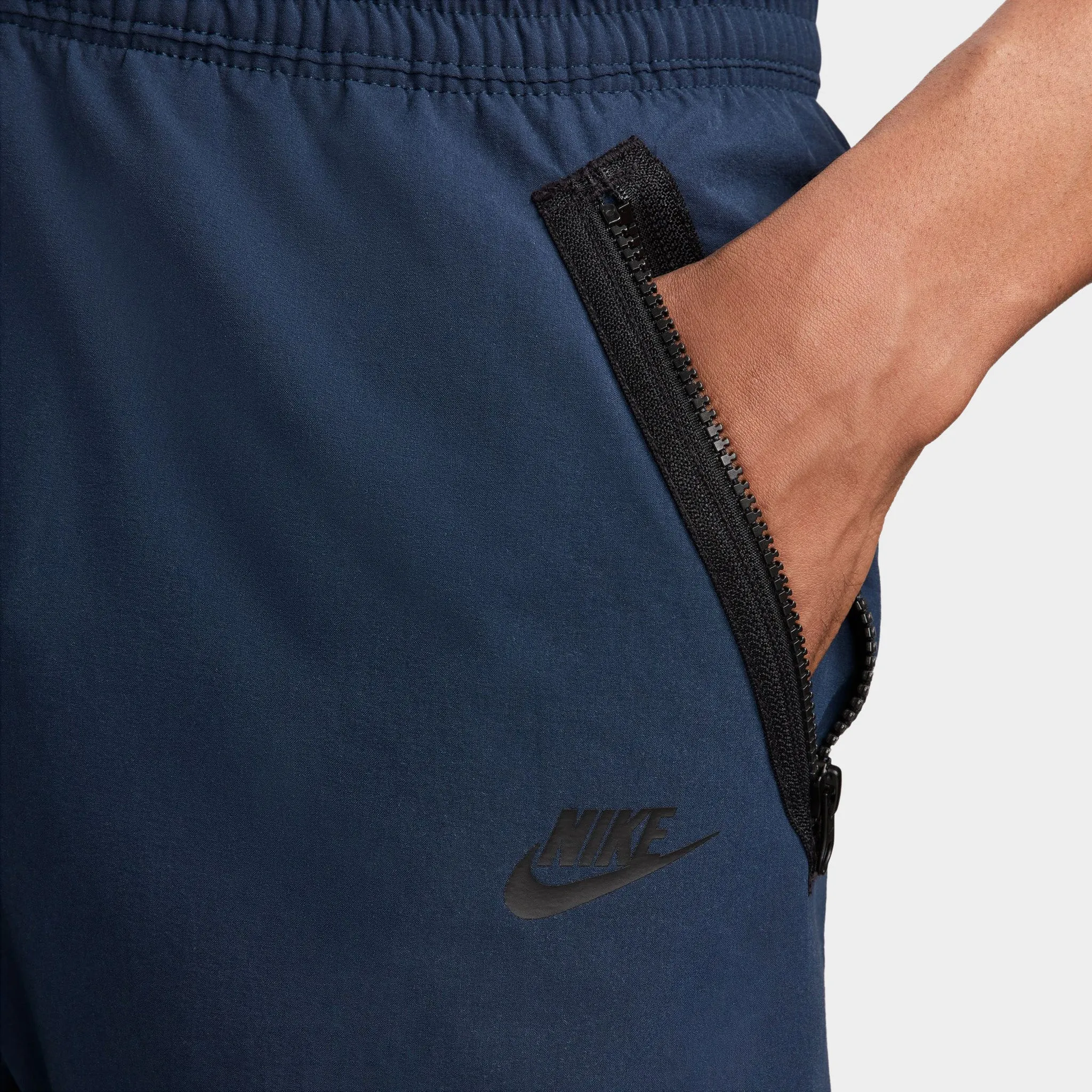 Mens Nike Nike Sportswear Air Max Woven Cargo Pants Armory Navy / Dk Smoke / Black