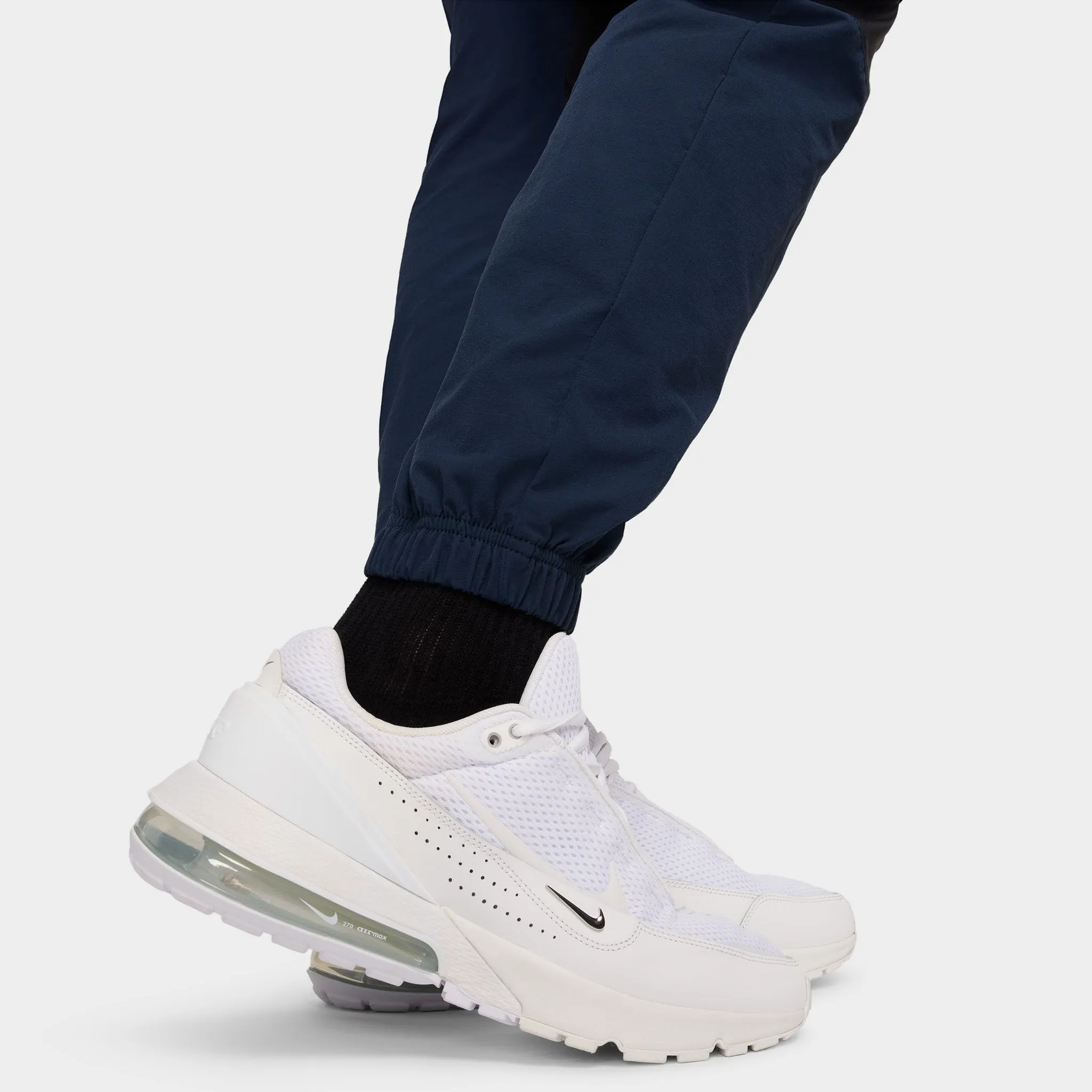 Mens Nike Nike Sportswear Air Max Woven Cargo Pants Armory Navy / Dk Smoke / Black