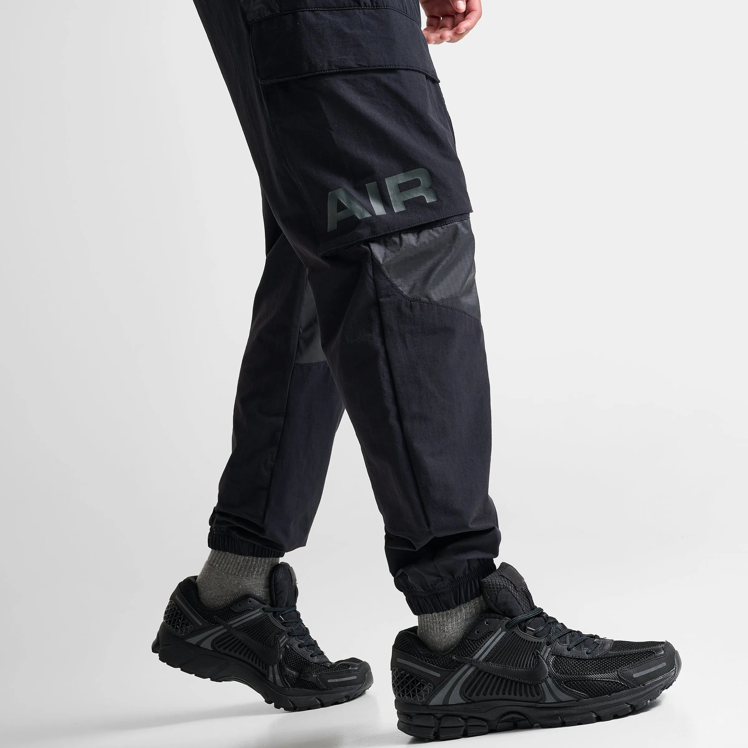 Mens Nike Nike Sportswear Air Max Woven Cargo Pants / Black
