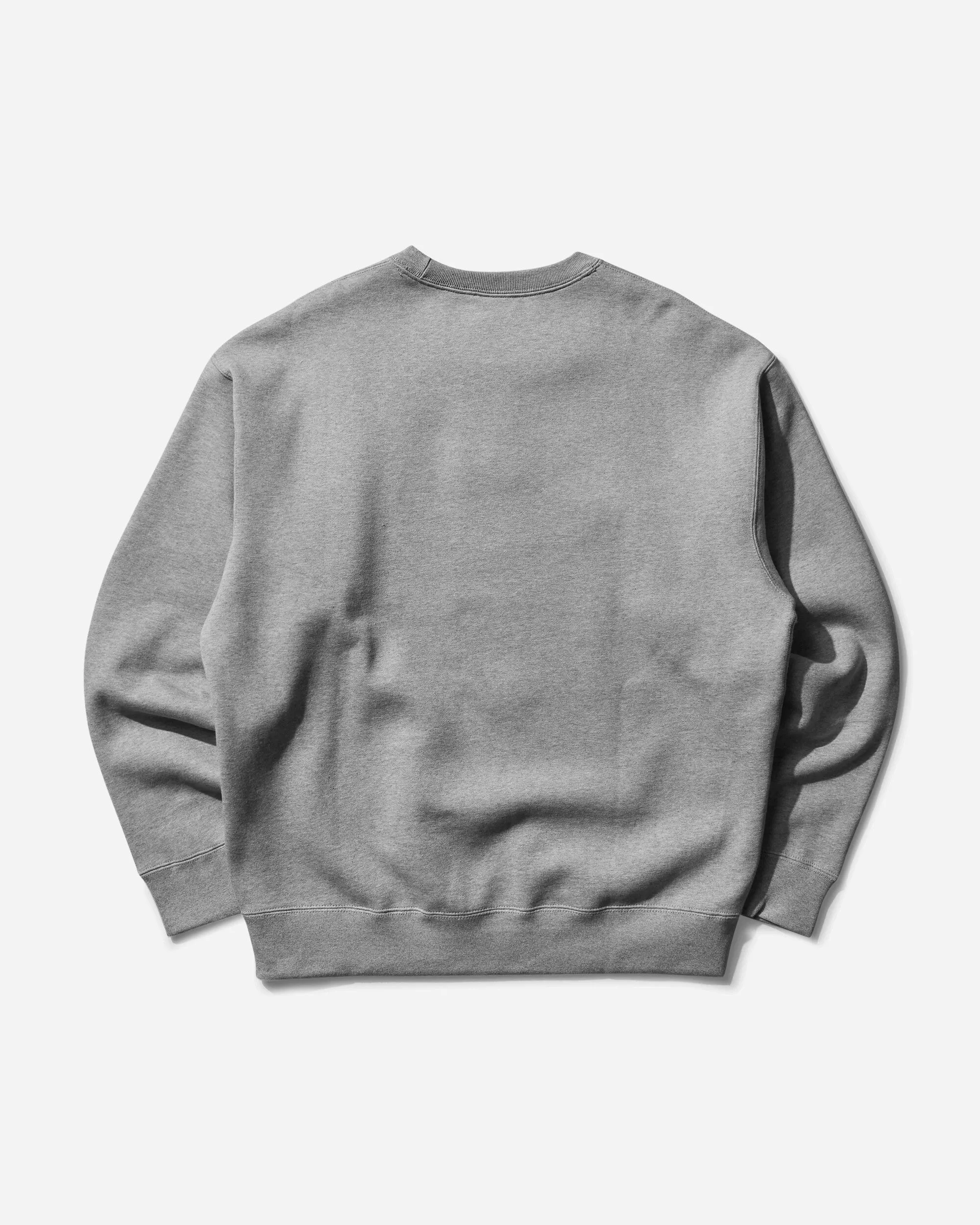 Men's Solo Swoosh Crewneck Sweatshirt Dark Grey Heather