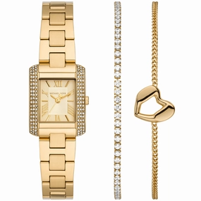Michael Kors Emery MK7510SET Gift Set stainless steel watch clasp High quality stainless steel watch