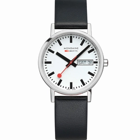 Mondaine A6673031411SBBV Classic Affordable Leather Watch Leather Watch Discount