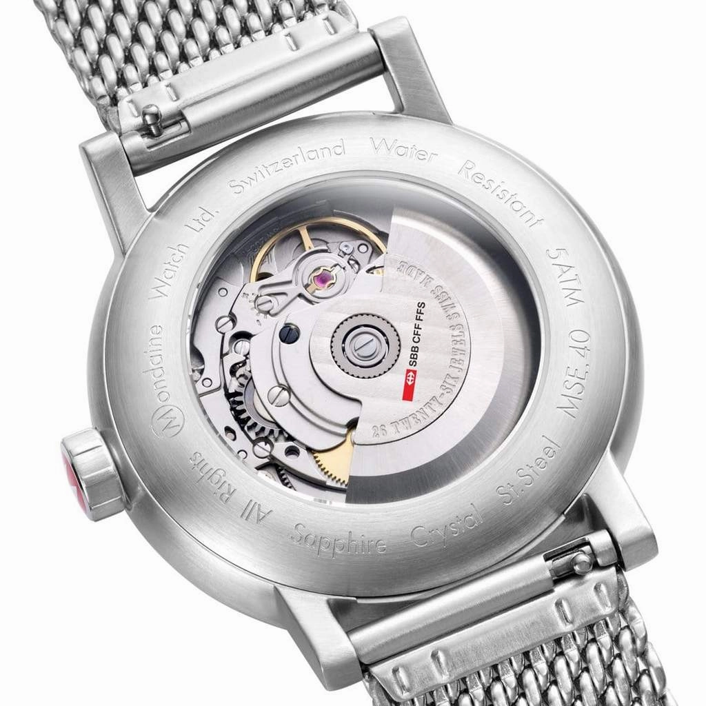 Mondaine Evo2 Automatic White Dial Watch MSE.40610.SM