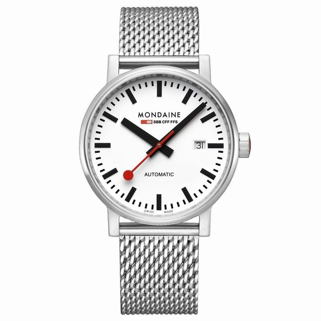 Mondaine Evo2 Automatic White Dial Watch MSE.40610.SM