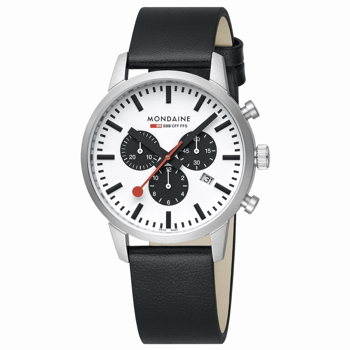 Mondaine Neo Black Vegan Grape Leather 41 MM Watch MSD.41410.LBV,quartz watch, quartz watches for men, quartz watches for women, best quartz watch, minimalist quartz watch, luxury quartz watch, waterproof quartz watch,analog quartz watch, digital quartz wa