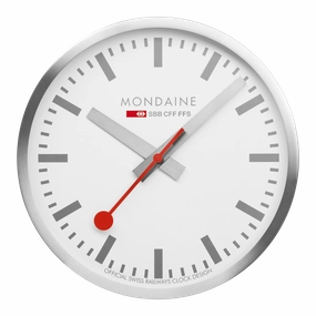 MONDAINE OFFICIAL SWISS RAILWAYS WALL CLOCK,quartz watch, quartz watches for men, quartz watches for women, best quartz watch, minimalist quartz watch, luxury quartz watch, waterproof quartz watch,analog quartz watch, digital quartz watch,affordable quartz
