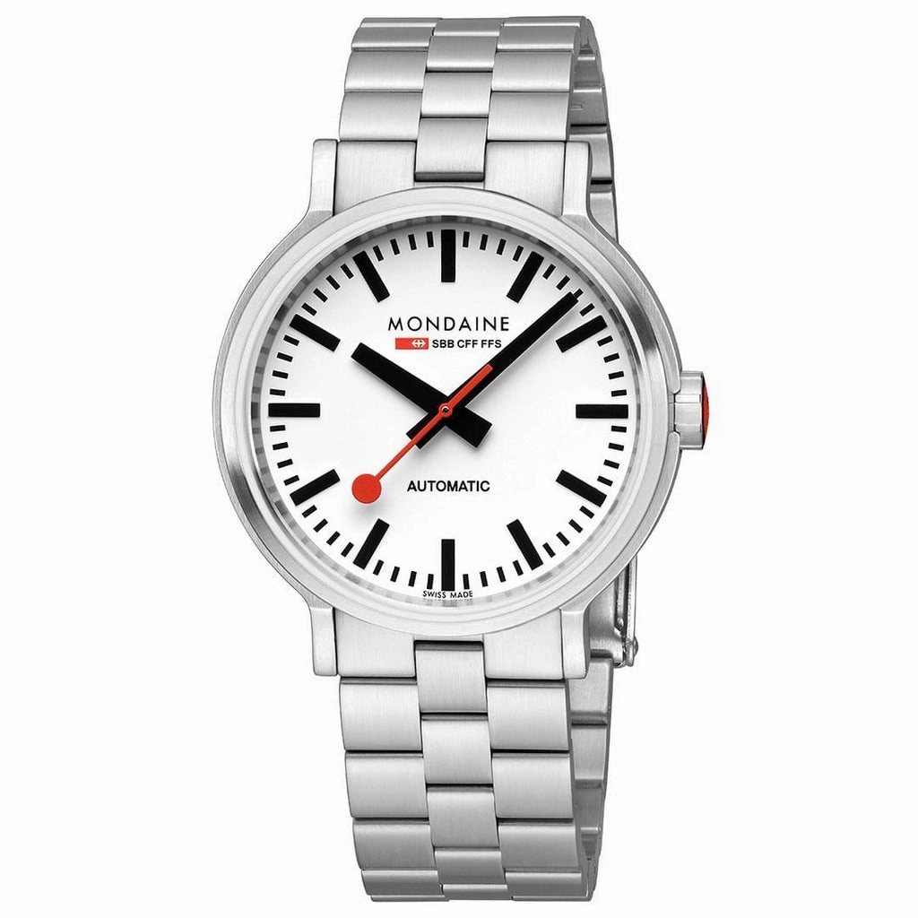 Mondaine Stainless Steel Automatic Watch MST.4161B.SJ 