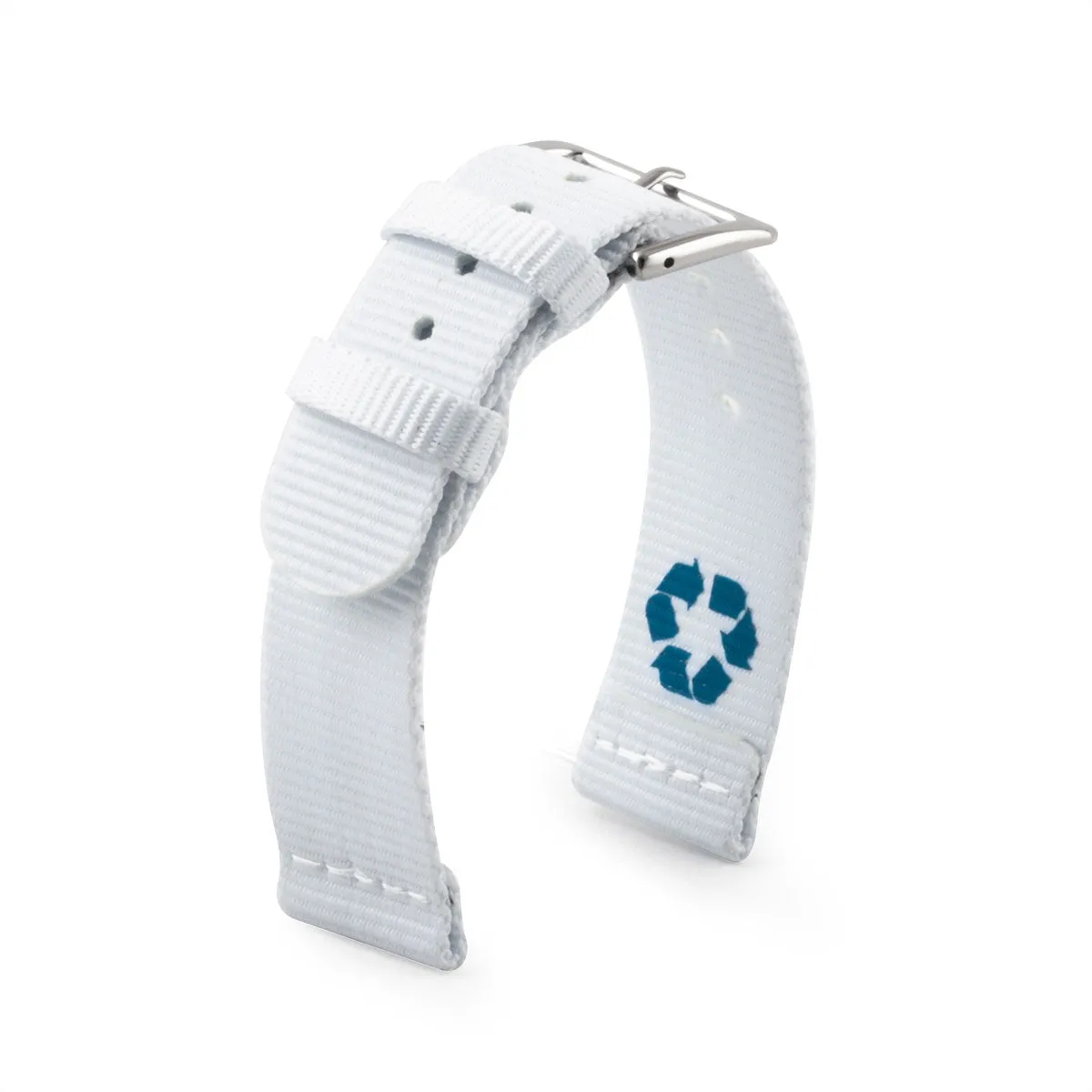 Natocean - Recycled-nylon 2 elements watch band (black, grey, white, beige, blue, brown, green, orange, yellow)