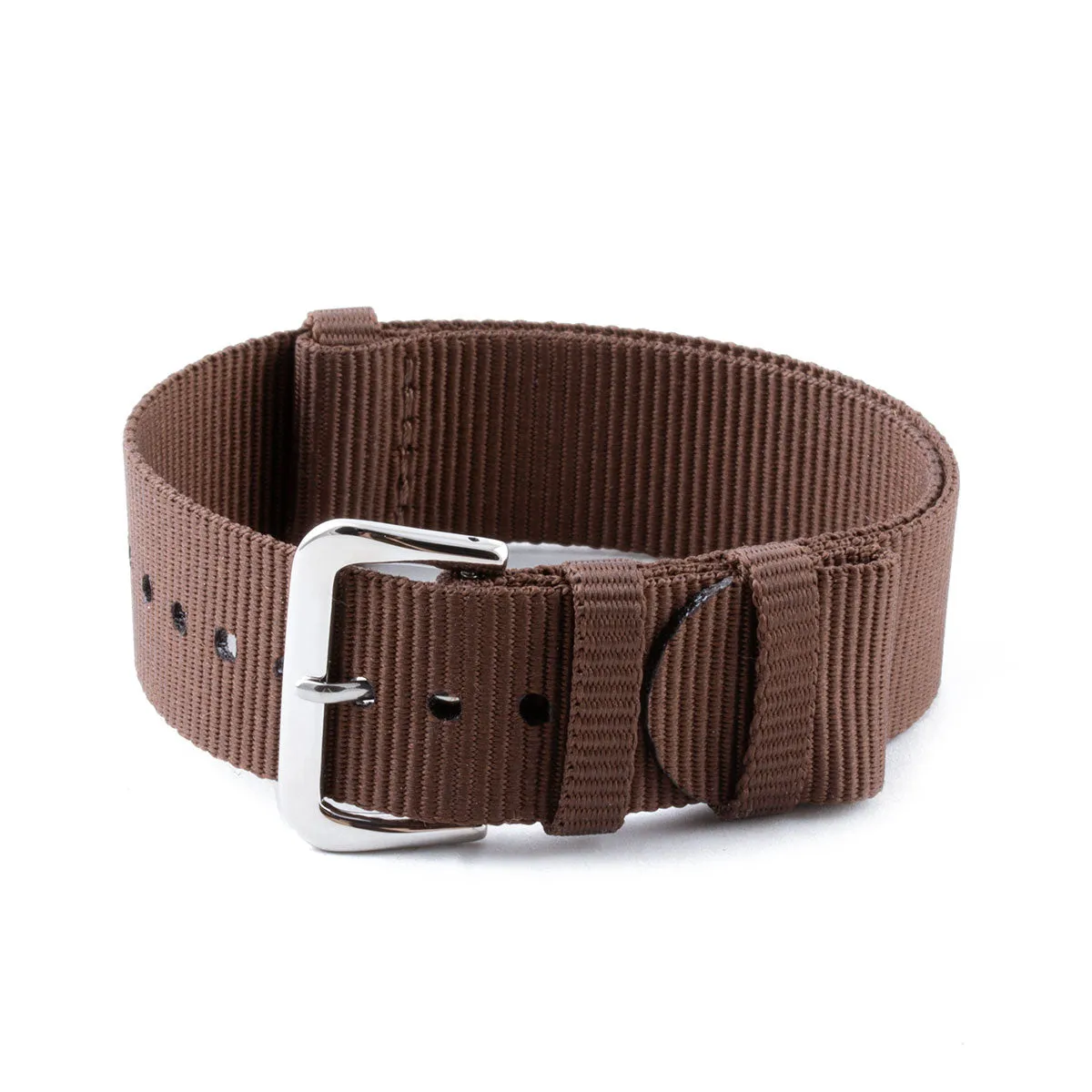Natocean - Recycled-nylon nato strap (black, grey, white, beige, blue, brown, green, orange, yellow)