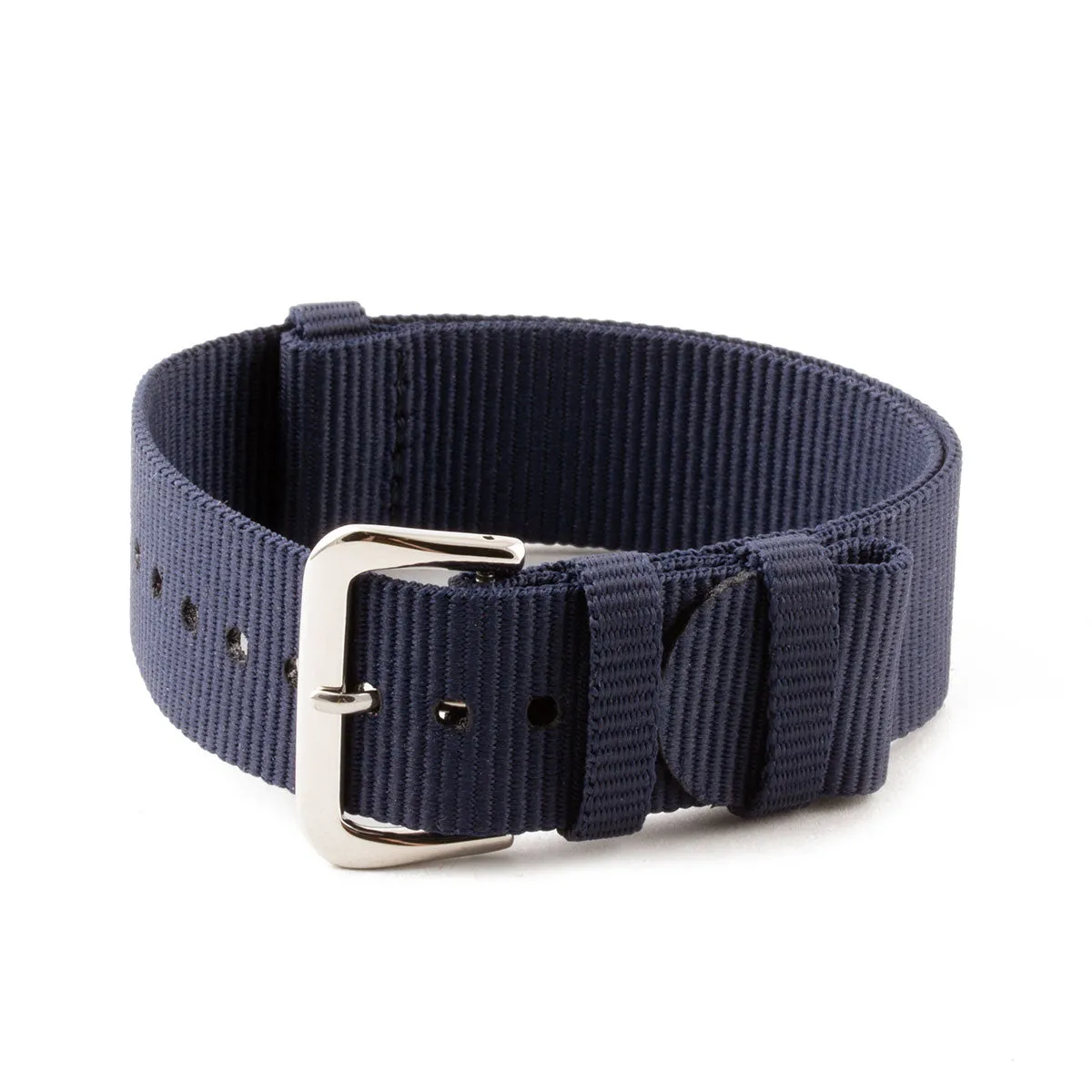Natocean - Recycled-nylon nato strap (black, grey, white, beige, blue, brown, green, orange, yellow)