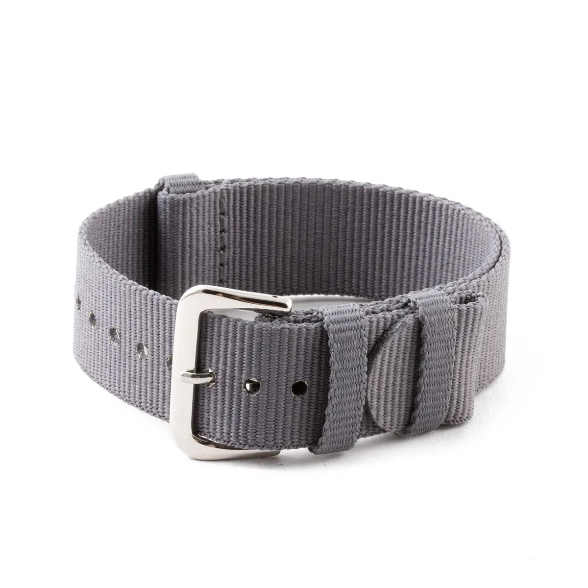 Natocean - Recycled-nylon nato strap (black, grey, white, beige, blue, brown, green, orange, yellow)