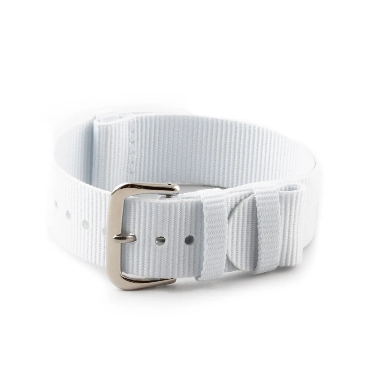 Natocean - Recycled-nylon nato strap (black, grey, white, beige, blue, brown, green, orange, yellow)