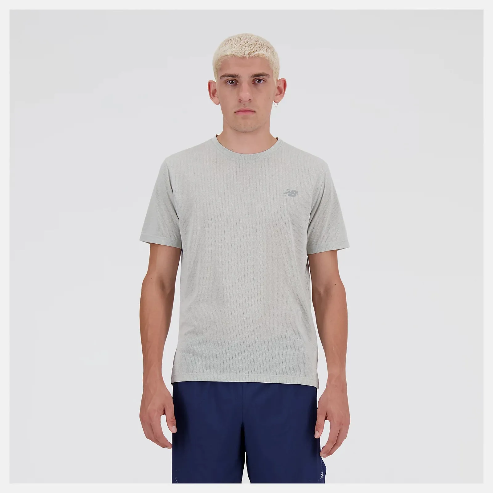 New Balance Athletics T-Shirt - Athletic Grey - MEN (MT41253 AG) New Balance