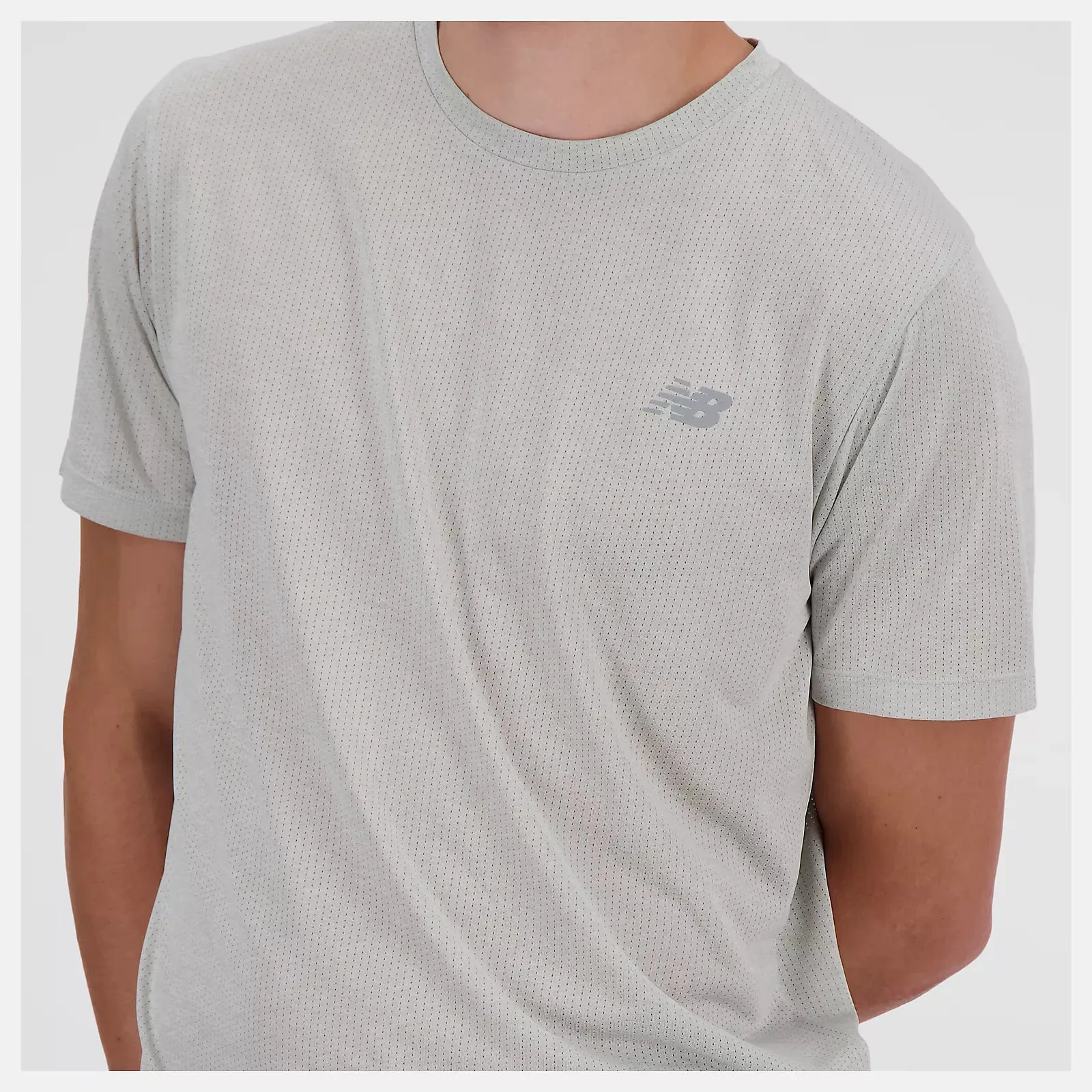 New Balance Athletics T-Shirt - Athletic Grey - MEN (MT41253 AG) New Balance