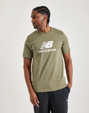 New Balance Essentials Stacked Logo Tee