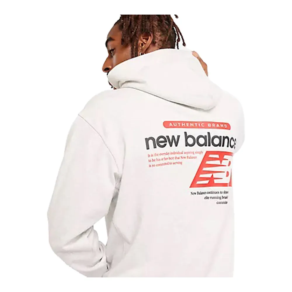 New Balance Men's Athletics French Terry Player Hoodie New Balance