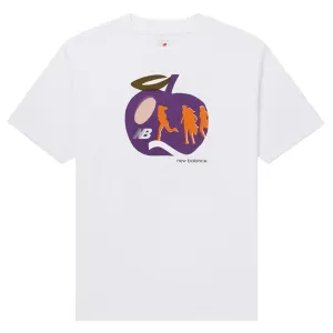 New Balance - Men's MADE In USA Apple Graphic T-Shirt (MT31547 WT)