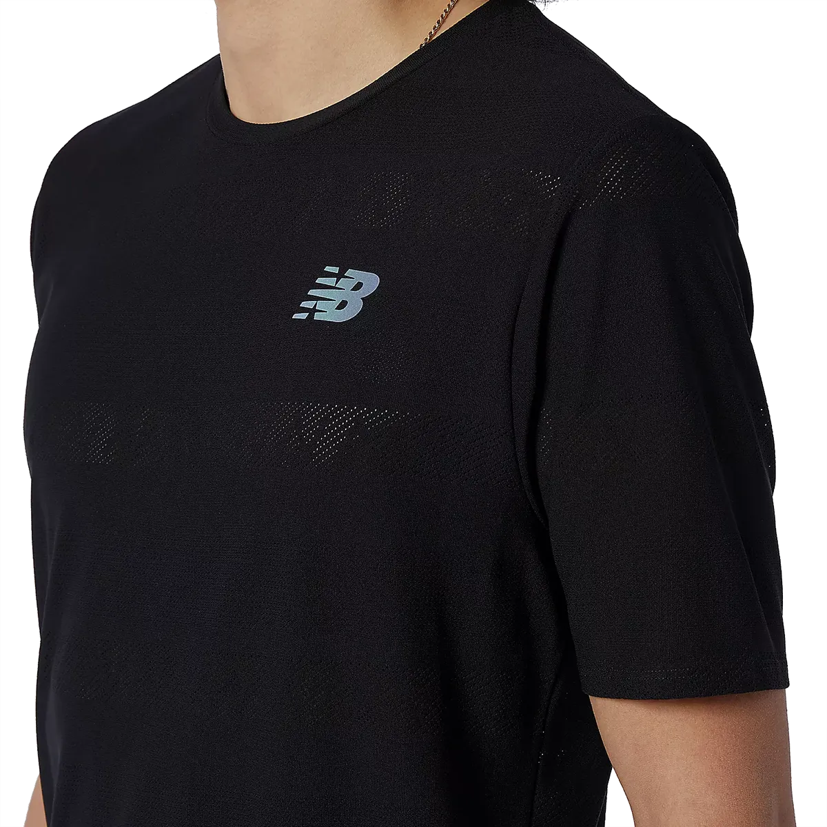 New Balance Men's Q Speed Jacquard Short Sleeve