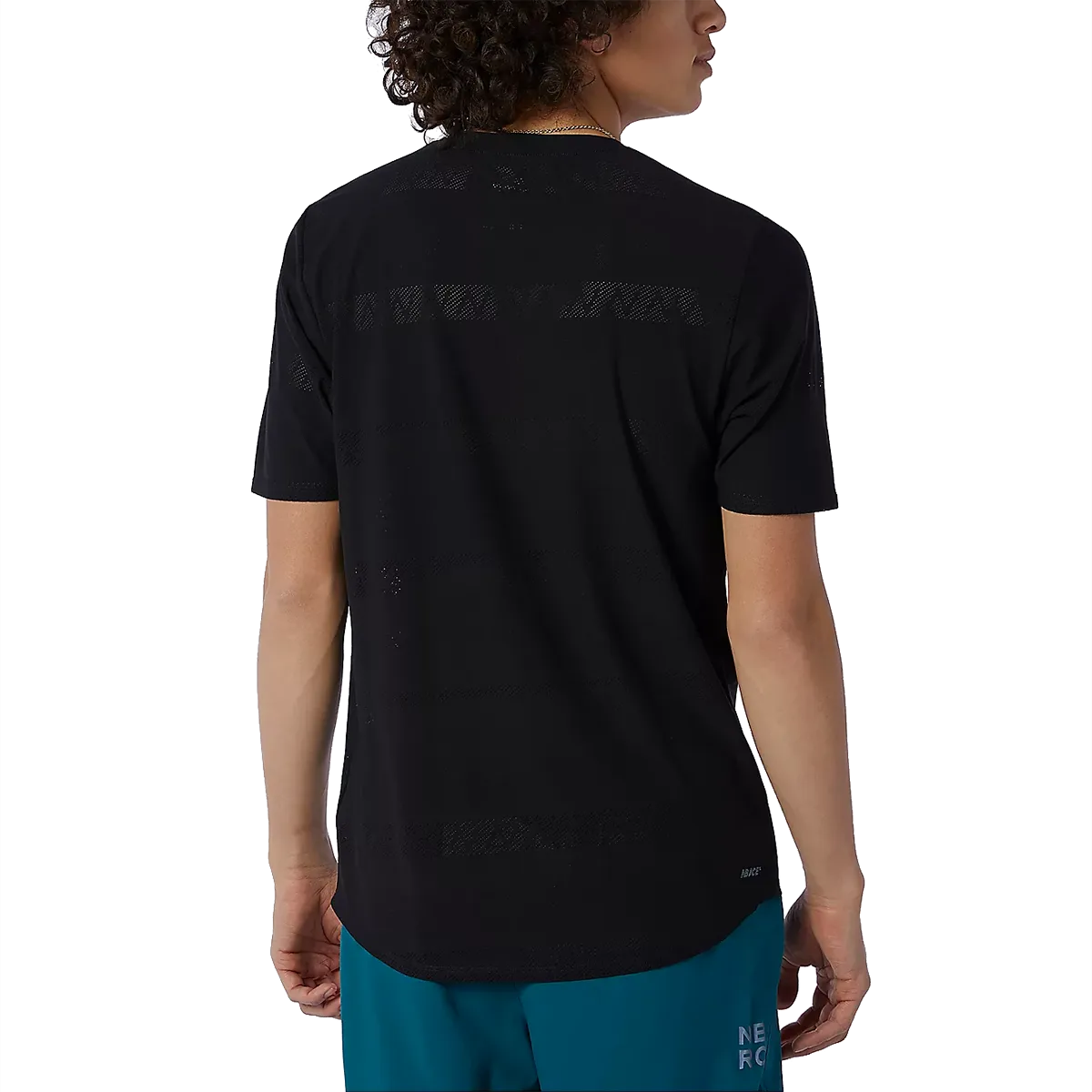 New Balance Men's Q Speed Jacquard Short Sleeve