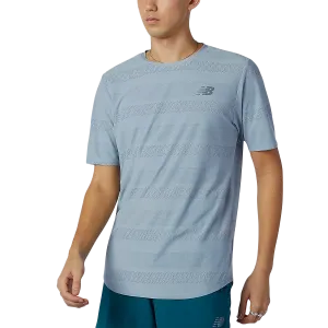 New Balance Men's Q Speed Jacquard Short Sleeve