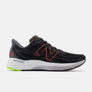 New Balance Mens X 880v13- Black/Brick Red (M880M13) New Balance