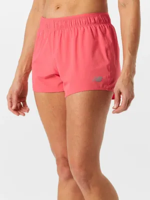 New Balance RC Short 3" - Drift Red - WOMEN (WS41202) New Balance