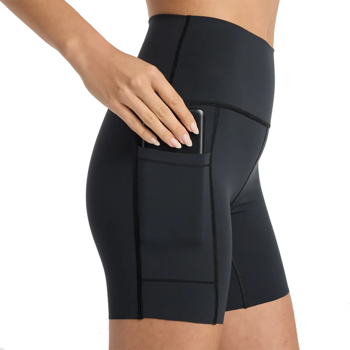 New Balance Sleek Pocket High Rise Short 6