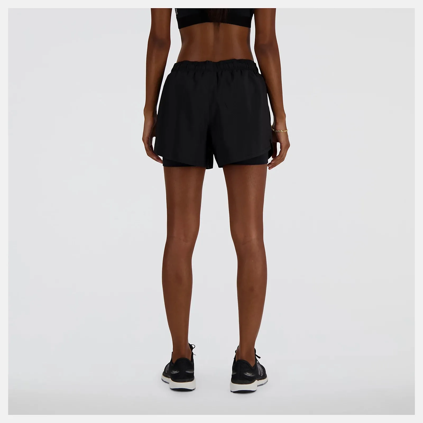 New Balance Sport Essentials 2-in-1 Short 3 - Black - WOMEN (WS41225) New Balance