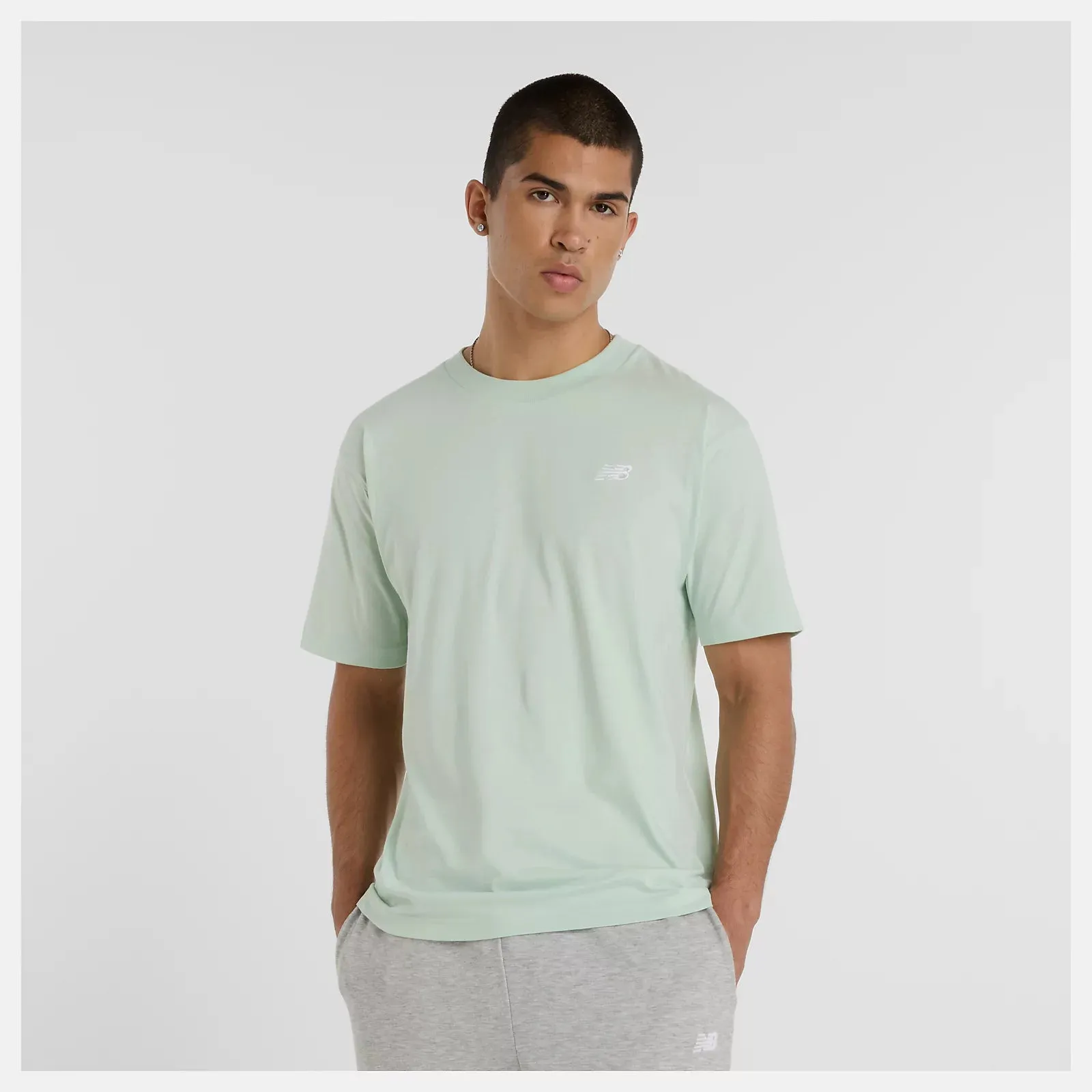 New Balance Sport Essentials T-Shirt - Clay Ash - MEN New Balance