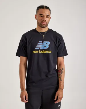 New Balance Stacked Logo Tee