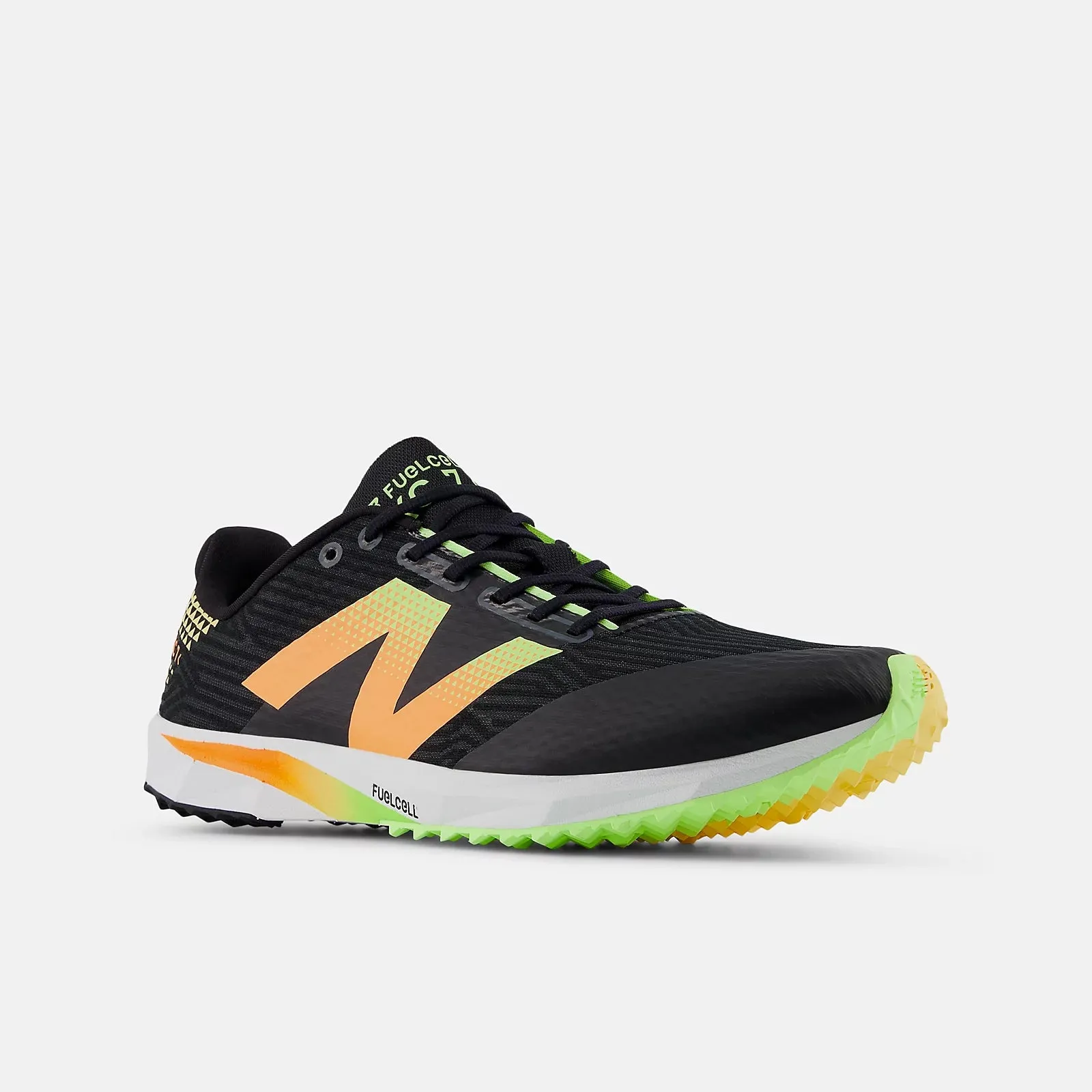 New Balance Unisex FuelCell XC7 v5 - Black/Green (UXCS7LB5) New Balance