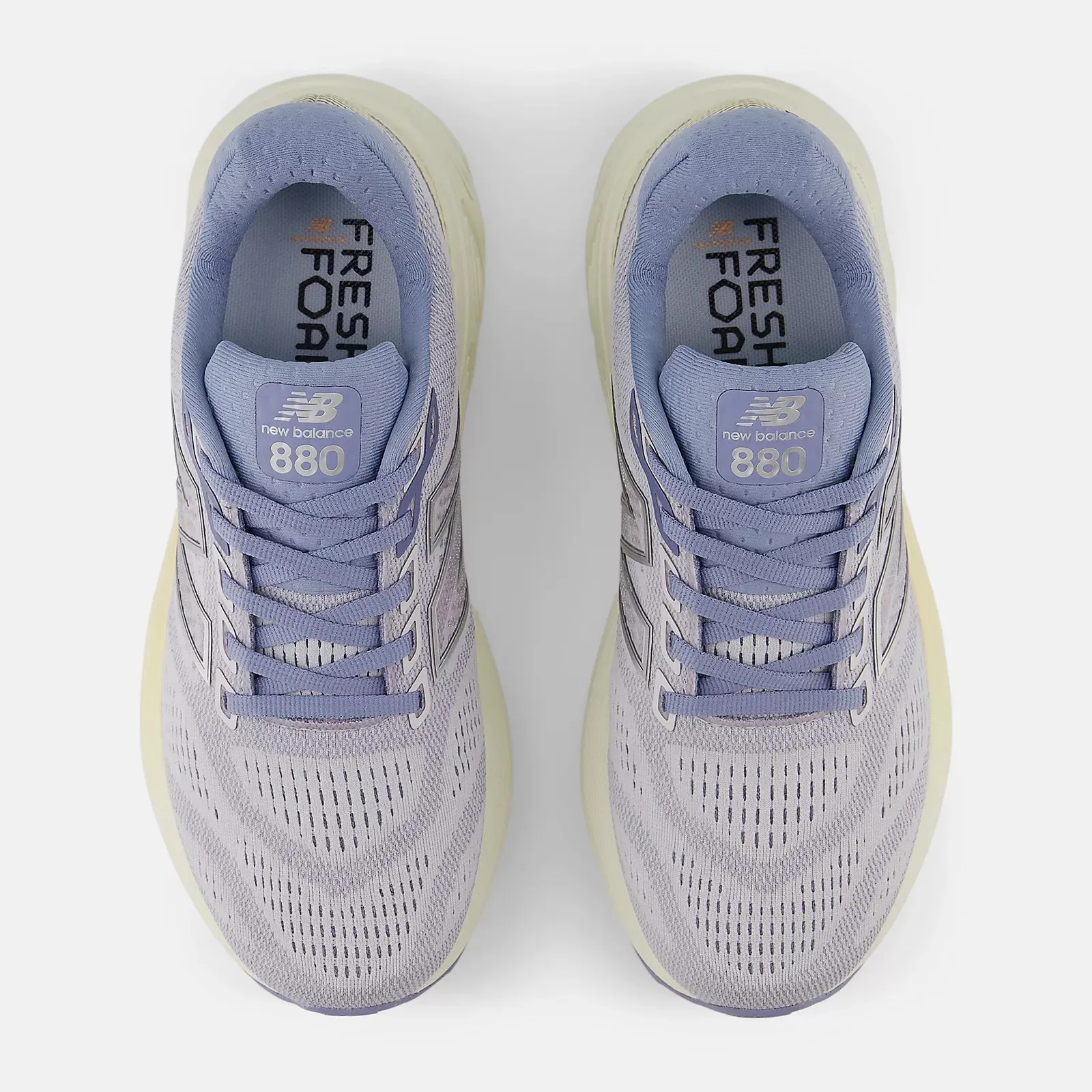 New Balance Womens Fresh Foam X 880v15-Pearl Grey/Calcium/Dusk Shower (W880C15) New Balance
