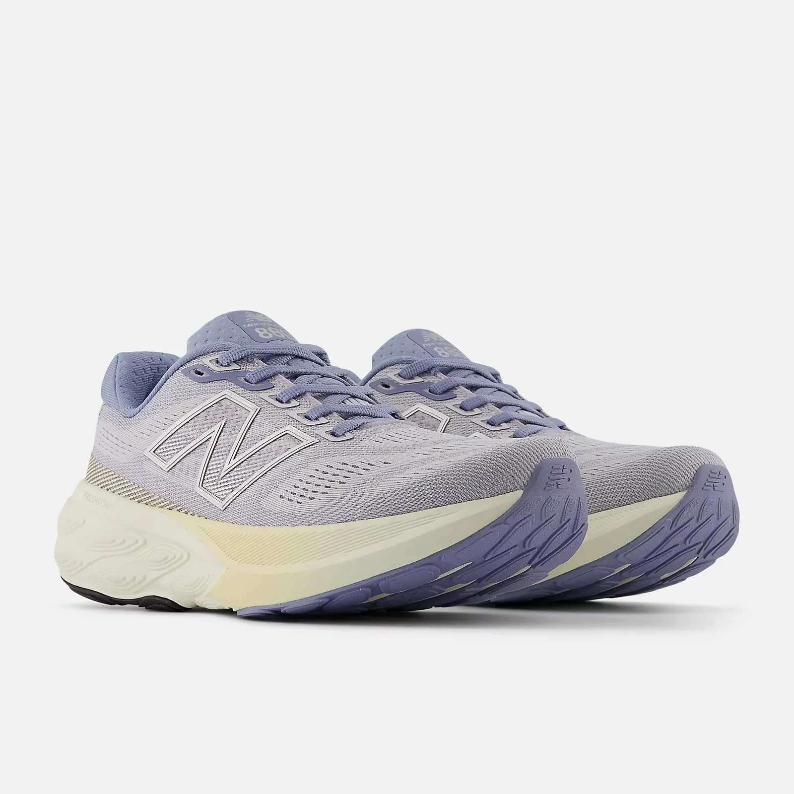 New Balance Womens Fresh Foam X 880v15-Pearl Grey/Calcium/Dusk Shower (W880C15) New Balance