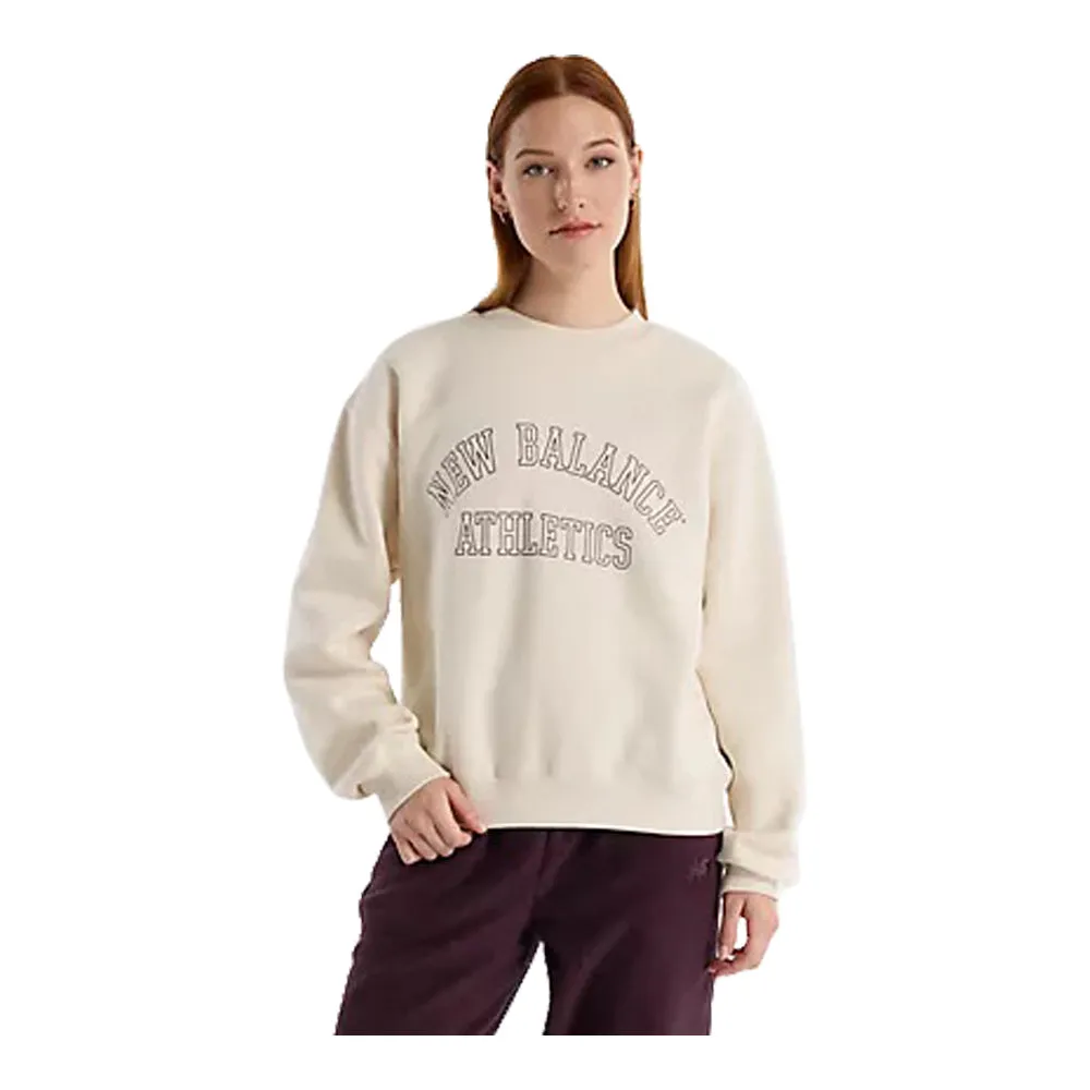 New Balance Women's Graphic Fleece Crew New Balance