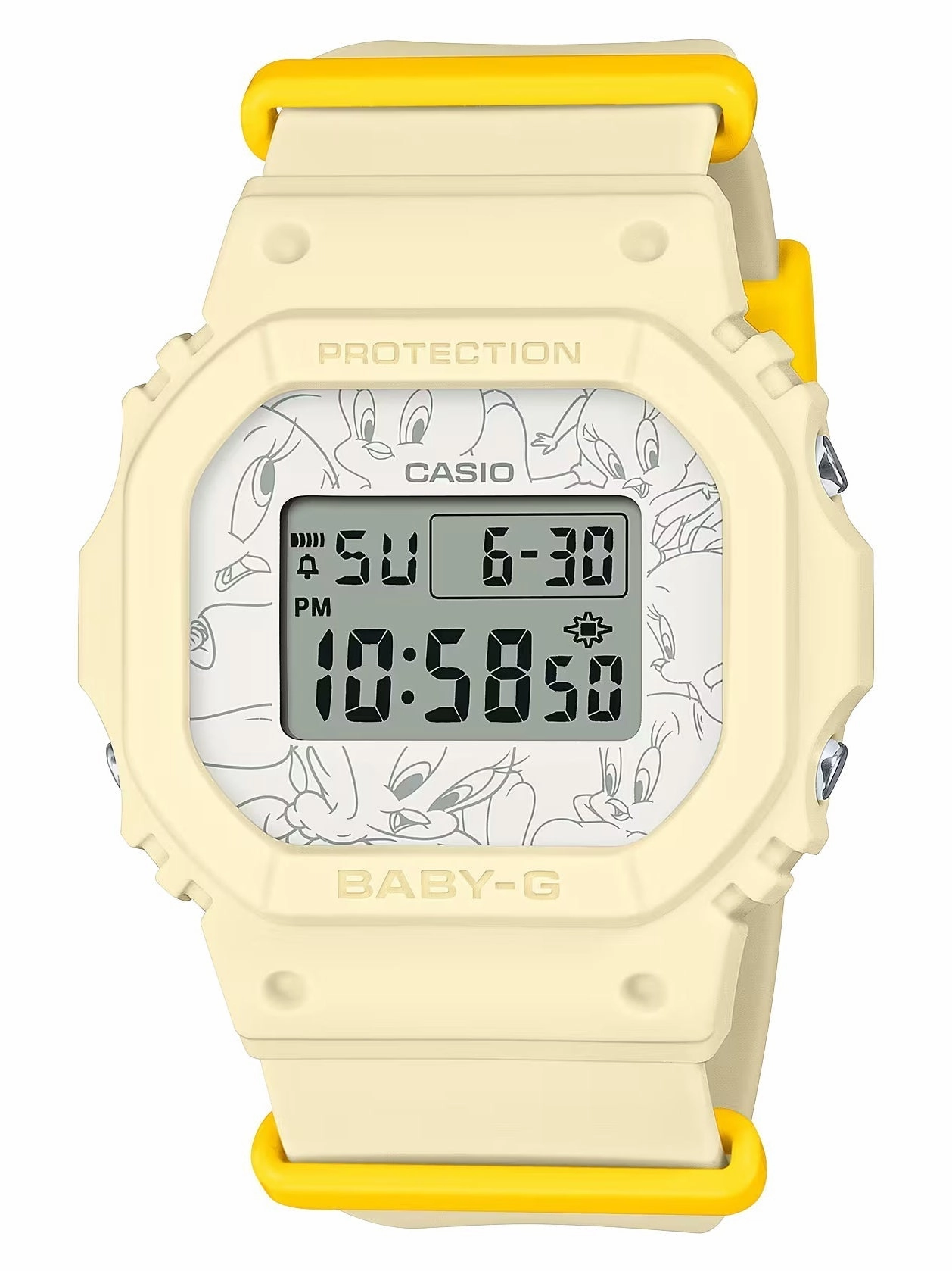 NEW Casio Baby-G TWEETY LOONEY TUNES Lmtd Edtn Digital Womens Watch BGD565TW-5 Sports Watch for Men/Women Budget Sports Watch Luxury Sports Watch