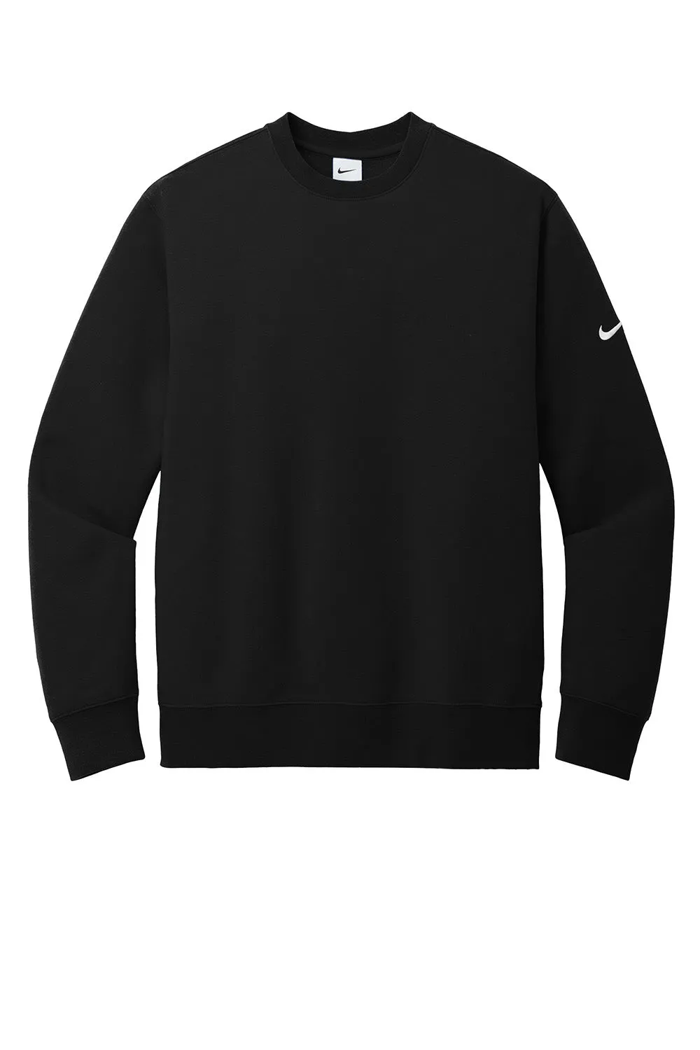 Nike Mens Club Fleece Crewneck Sweatshirt - Black