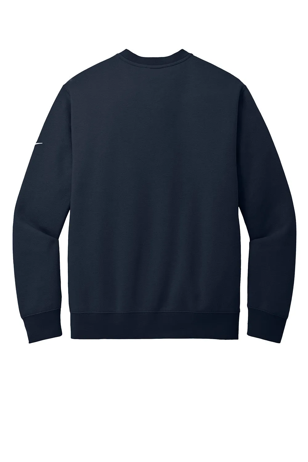 Nike Mens Club Fleece Crewneck Sweatshirt - Midnight Navy Blue
