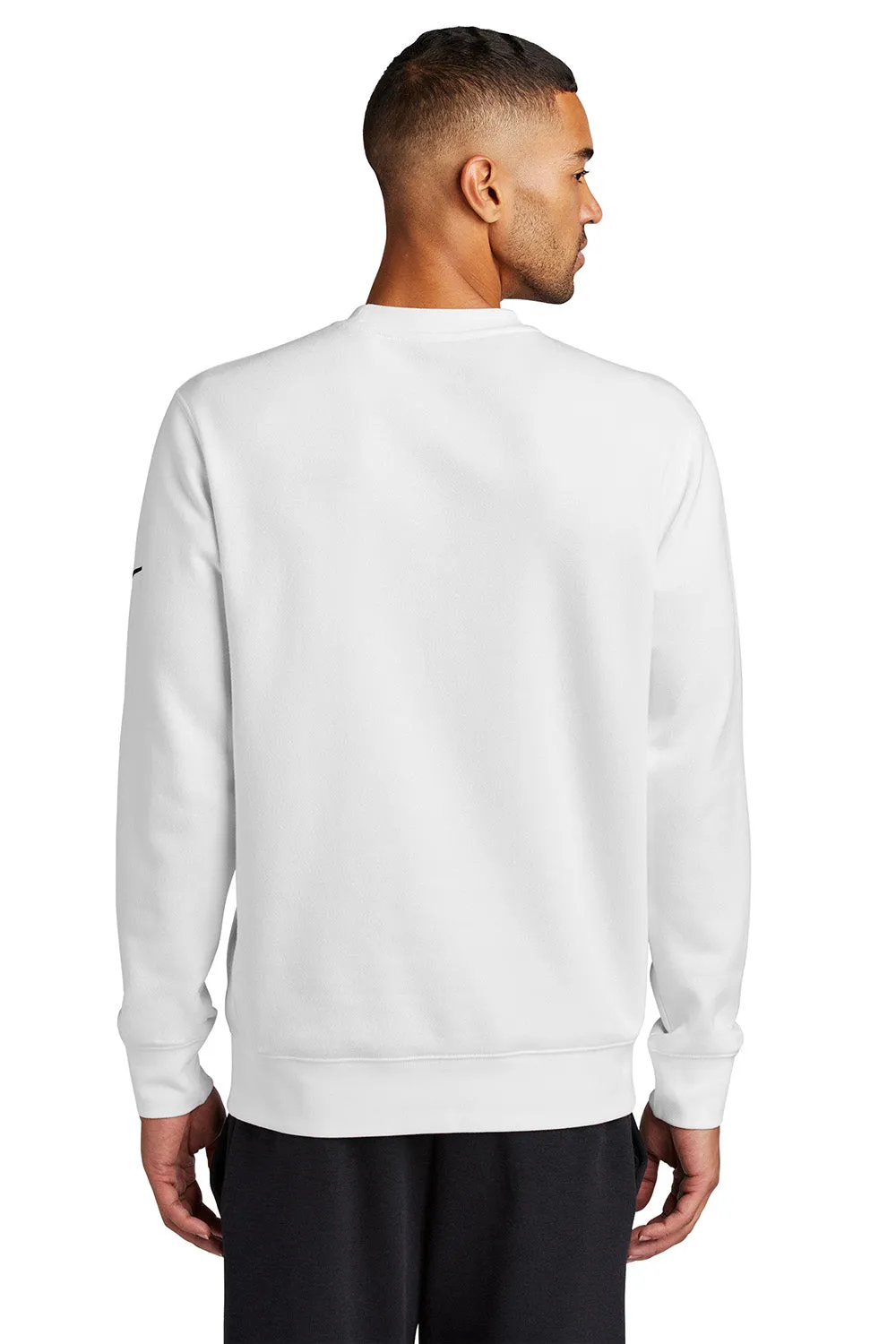 Nike Mens Club Fleece Crewneck Sweatshirt - White
