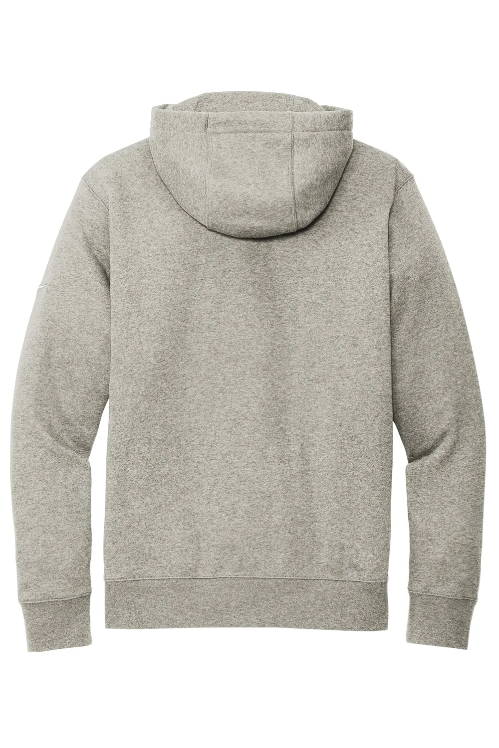 Nike Mens Club Fleece Full Zip Hooded Sweatshirt Hoodie w/ Pockets - Heather Dark Grey