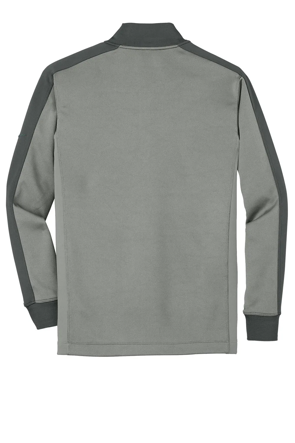 Nike Mens Dri-Fit Moisture Wicking 1/4 Zip Sweatshirt - Heather Grey/Dark Grey  Best hot sale Clothing Nike