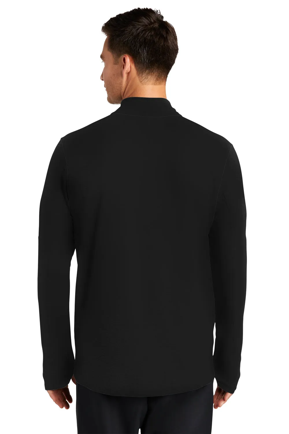 Nike Mens Element Dri-Fit Moisture Wicking 1/4 Zip Sweatshirt - Black