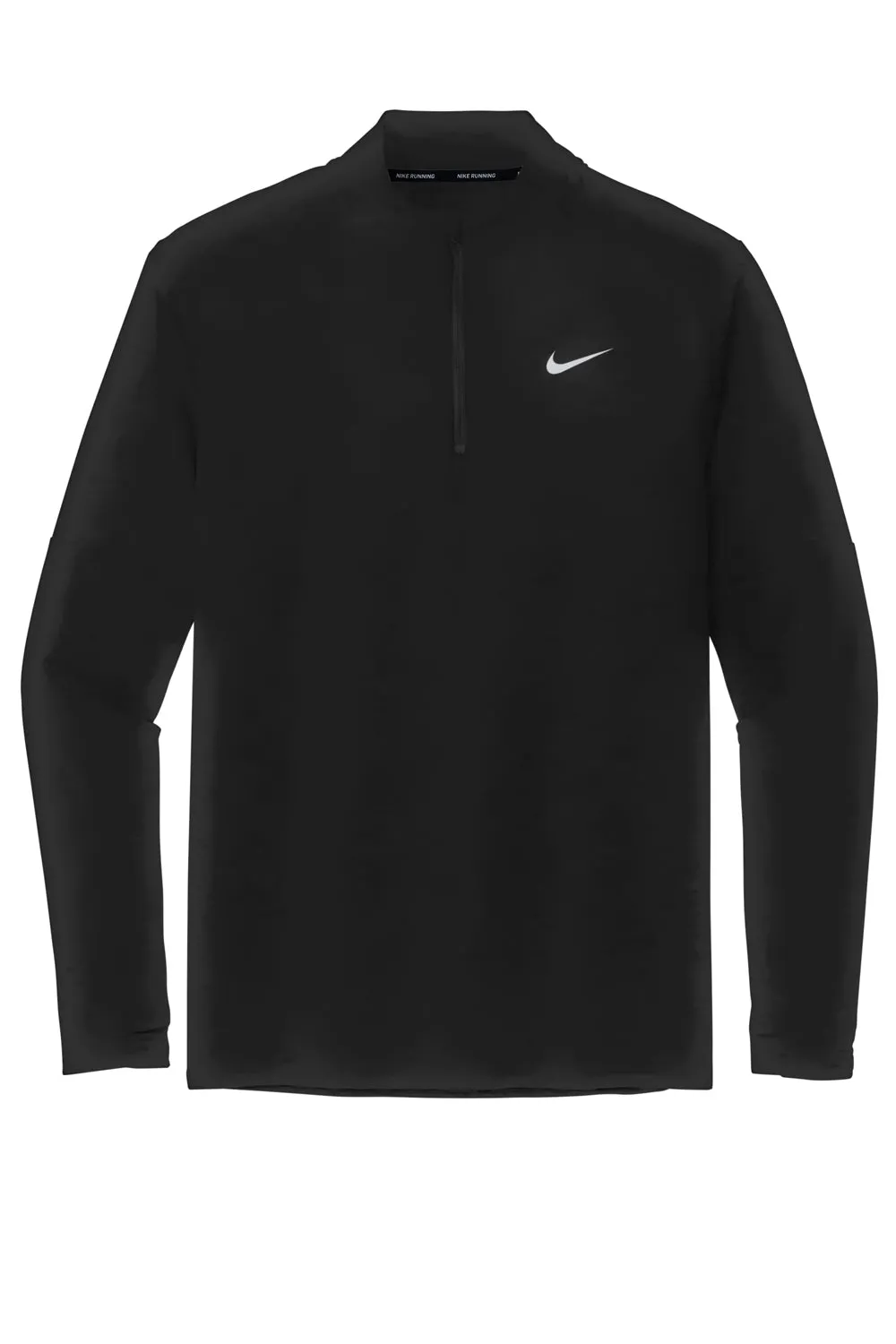 Nike Mens Element Dri-Fit Moisture Wicking 1/4 Zip Sweatshirt - Black