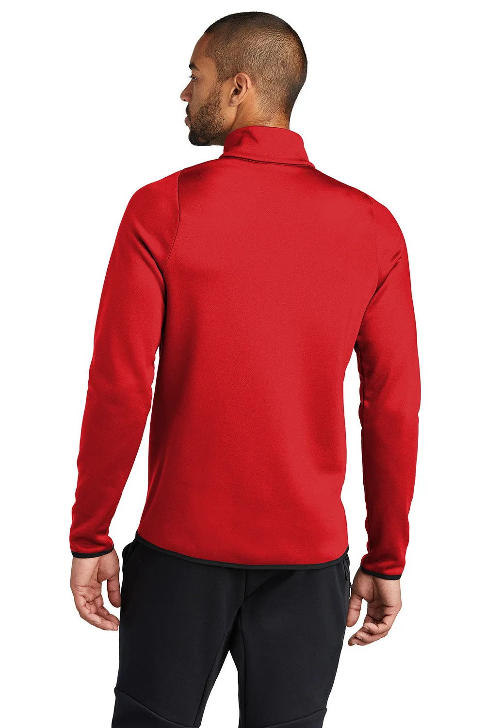 Nike Mens Therma-Fit Moisture Wicking Fleece 1/4 Zip Sweatshirt - Team Scarlet Red