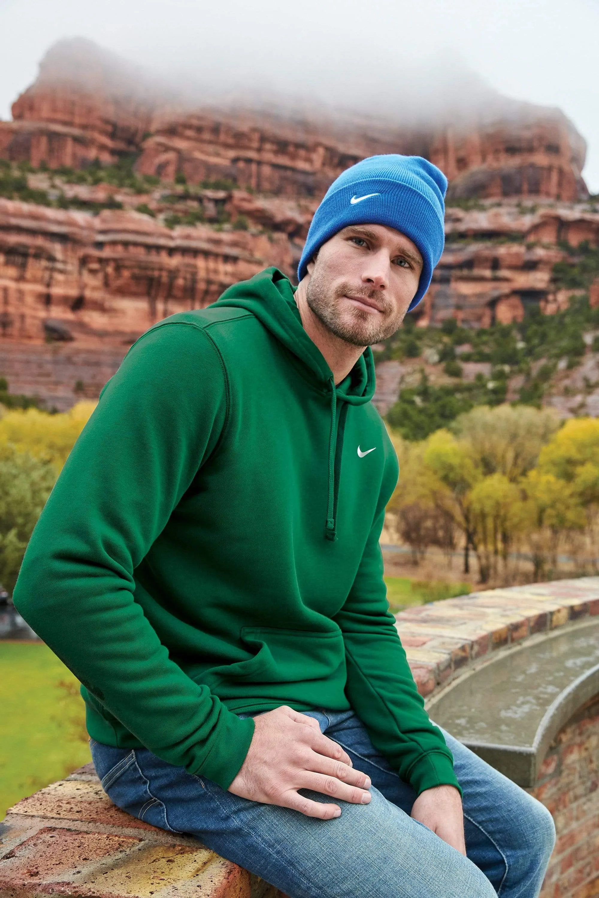 Nike Nike - Men's Club Pullover Hoodie Fleece Sweatshirt
