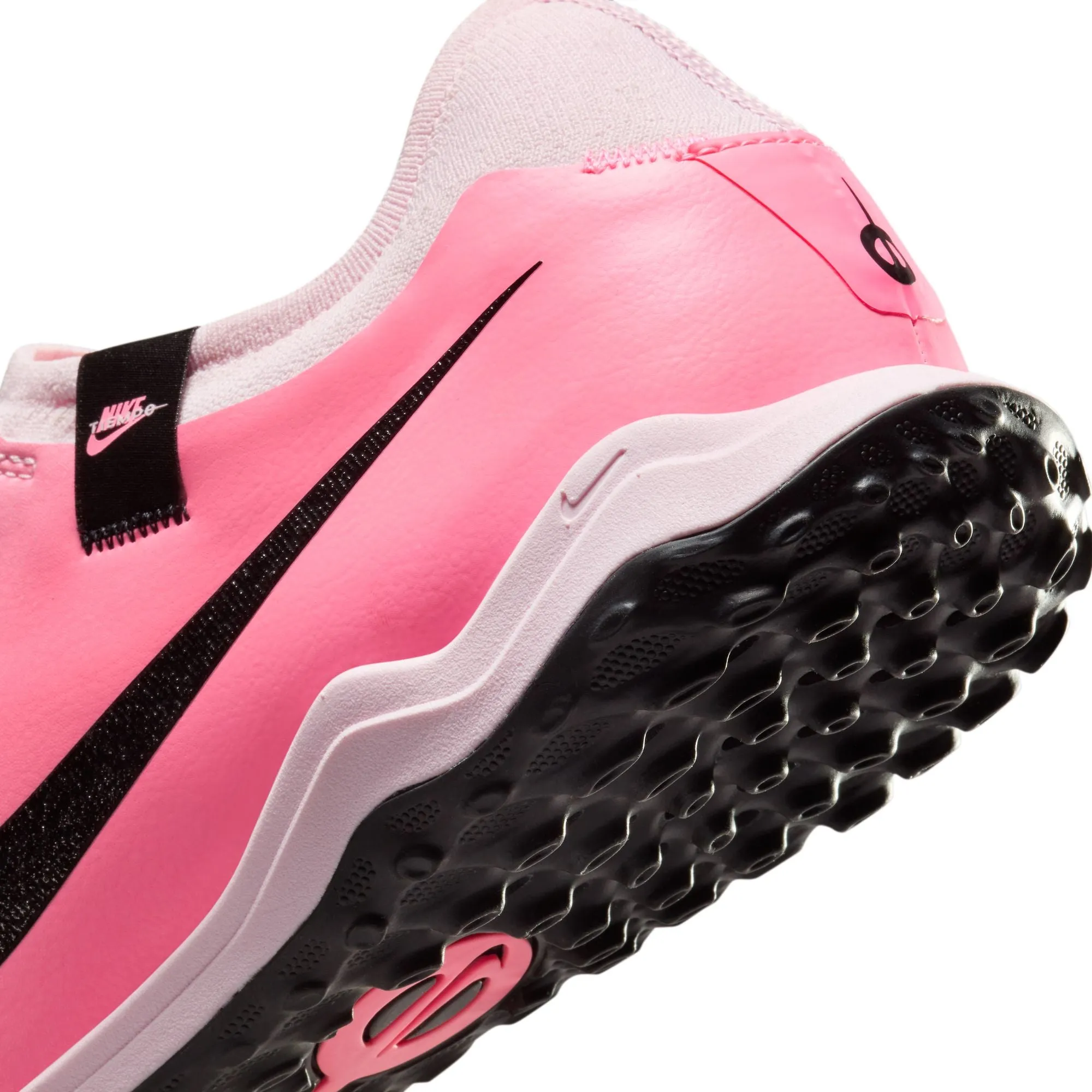 Nike React Legend 10 Pro TF Turf Soccer Shoe - Pink Foam/Black